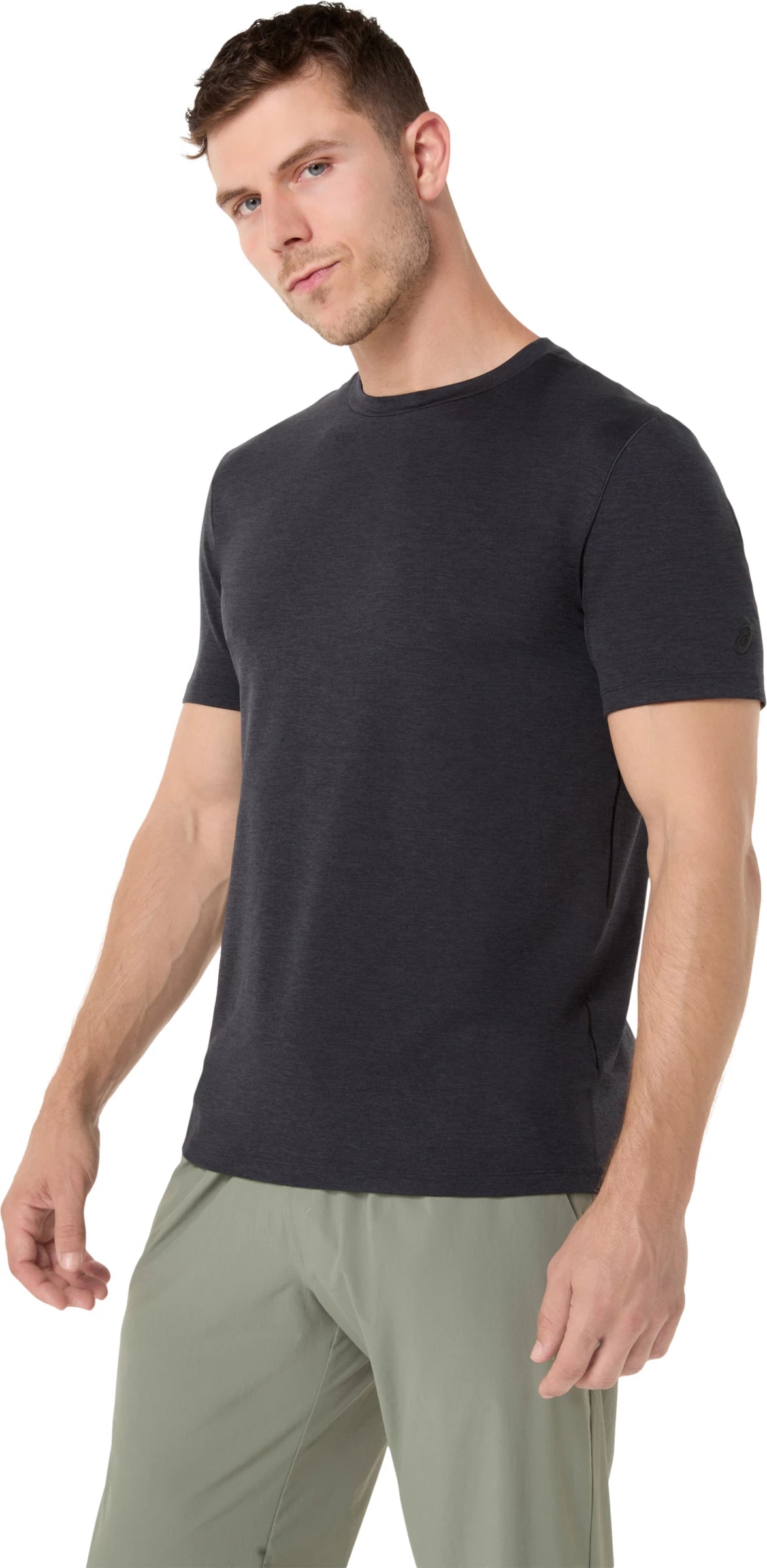 Asics Men's Refined Texture Short Sleeve Top-3