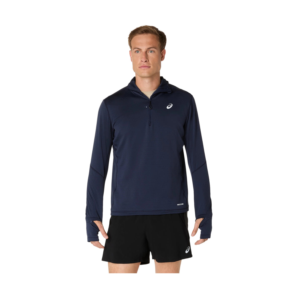 Asics Men's Road Winter Long Sleeve Hoodie-1