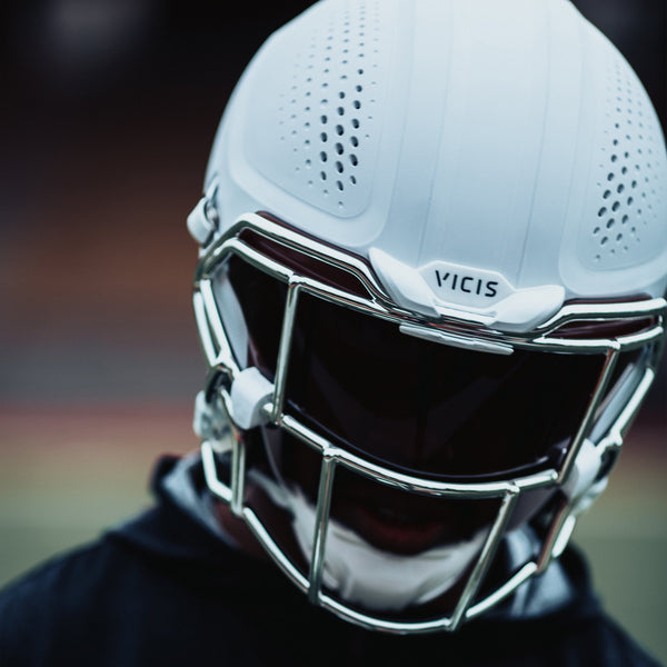 Vicis Adult Zero2 Elite Football Helmet with Titanium Facemask & Oakley Eye Shield Football Helmets Adult