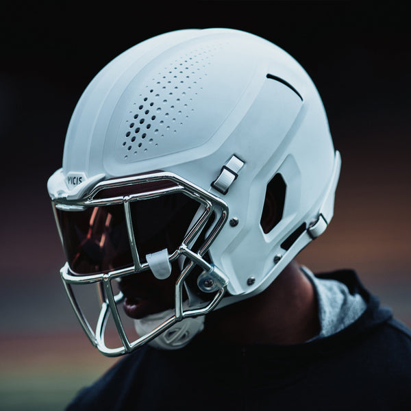 Vicis Adult Zero2 Elite Football Helmet with Titanium Facemask & Oakley Eye Shield Football Helmets Adult