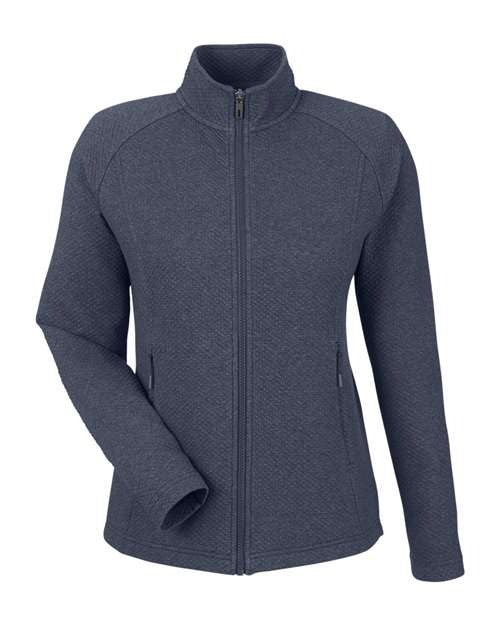 North End Women's Spirit Textured Full-Zip-1