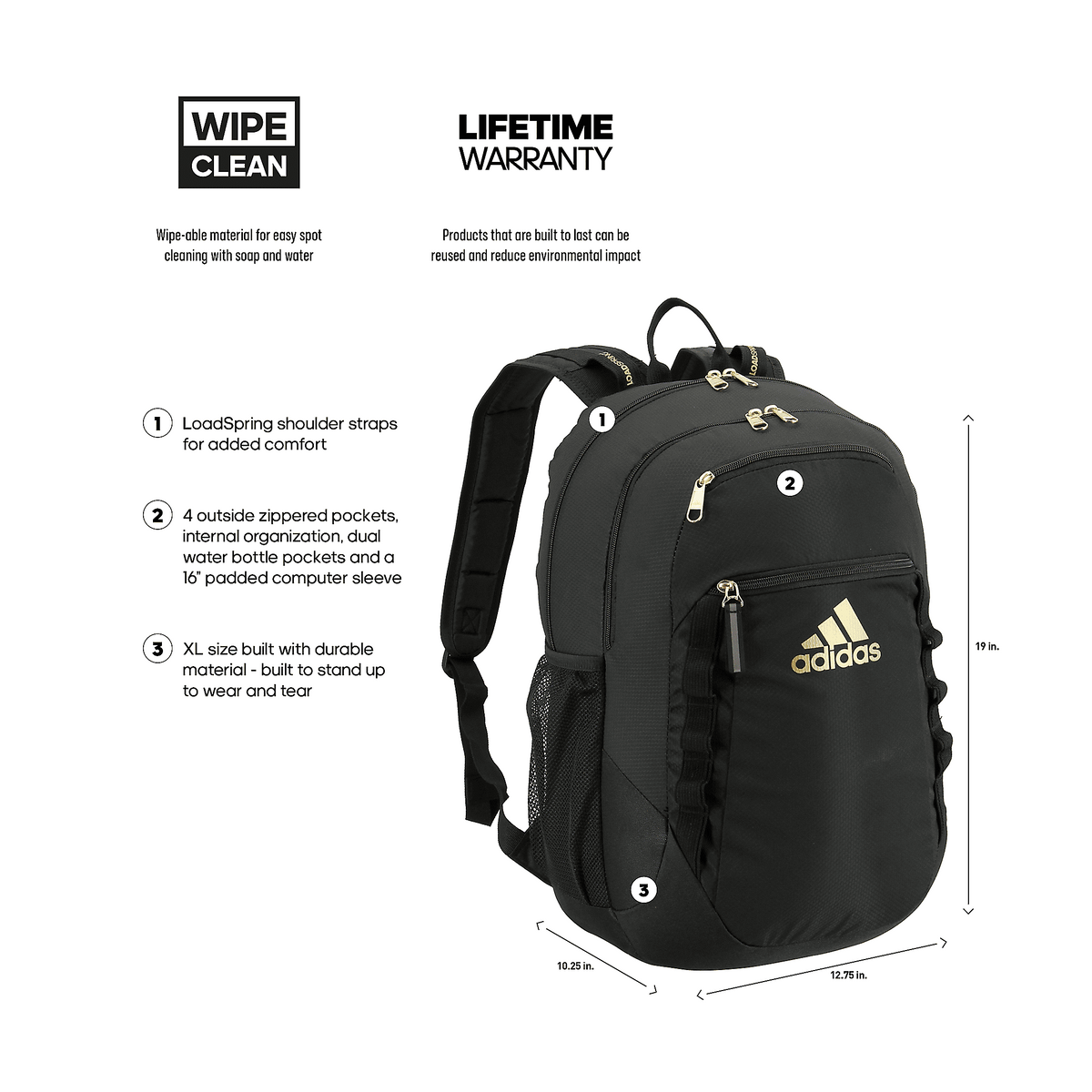 adidas Excel 6 Backpack-2