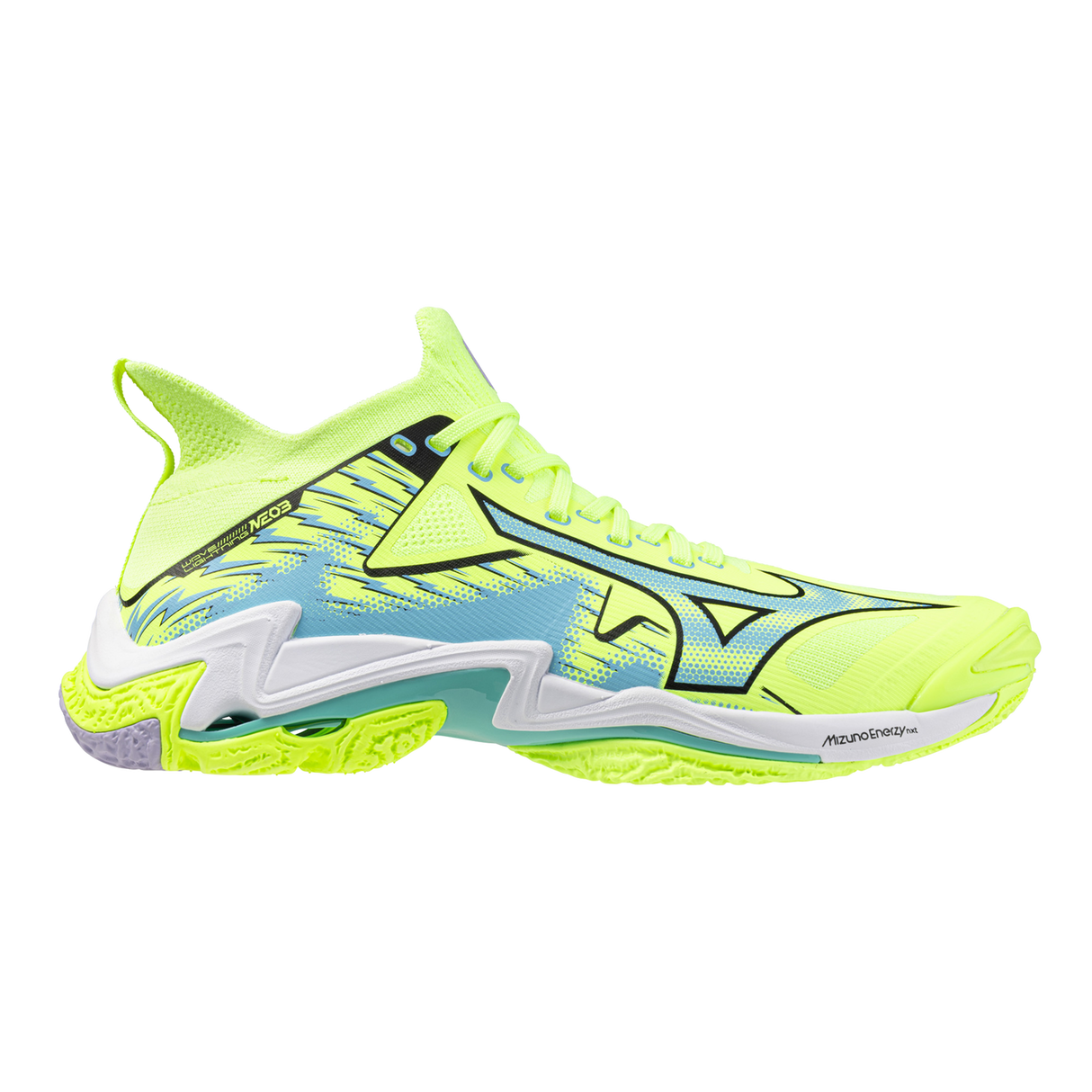 Mizuno Adult Wave Lightning Neo 3 Volleyball Shoes-6