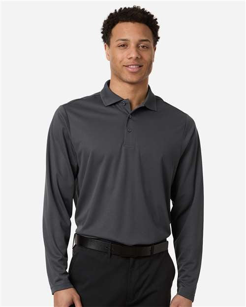 CORE365 Men's Nova Performance Long Sleeve Pique Polo-3