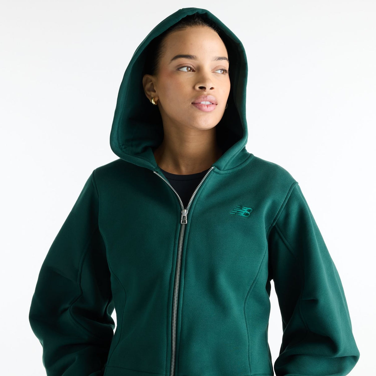 New Balance Women's Athletics Crafted Fleece Full Zip-3