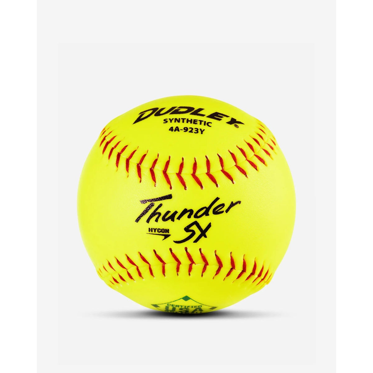 Dudley One Dozen USASB Hycon Leather Slowpitch Softballs