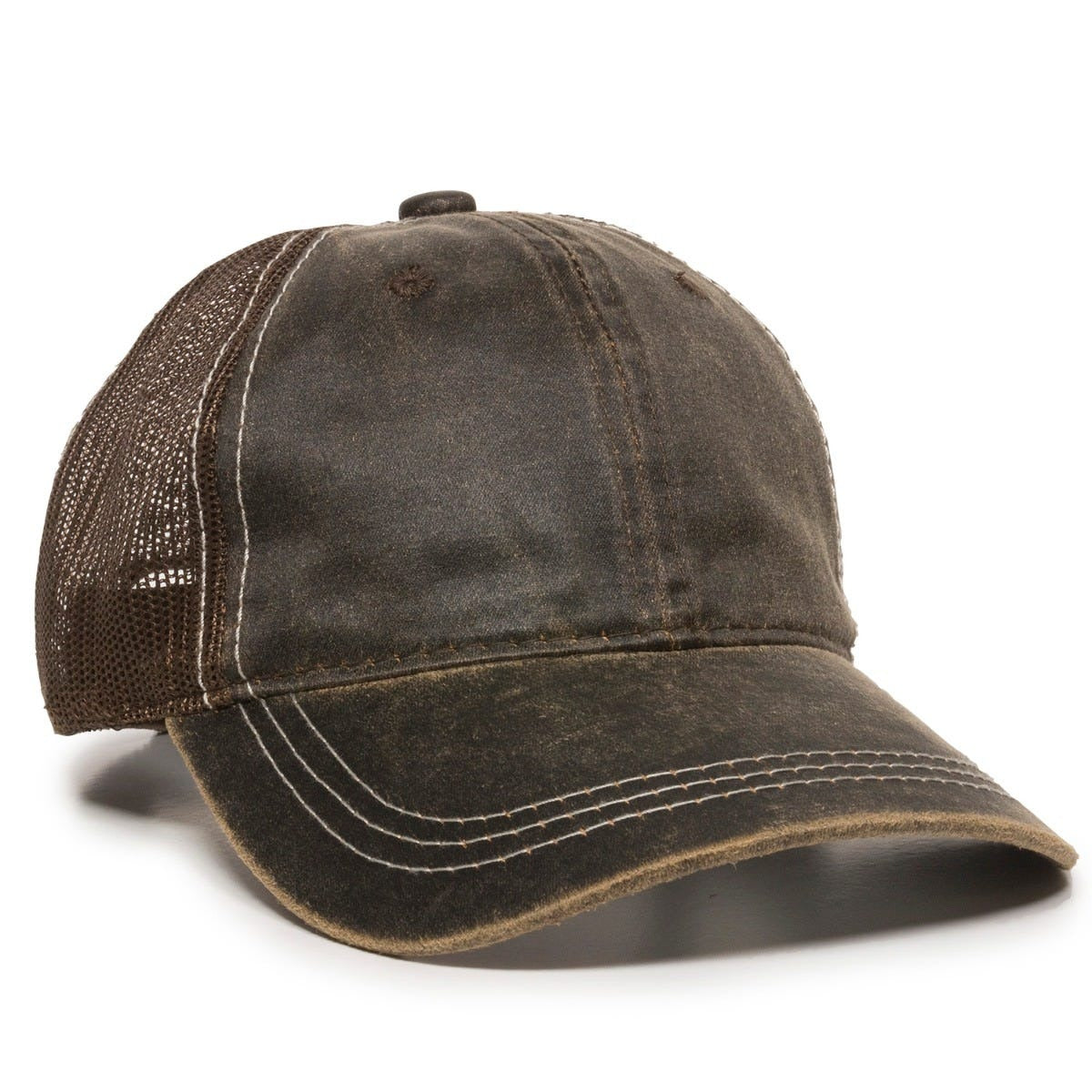 Outdoor Cap 610M Weathered Mesh-Back Cap-1