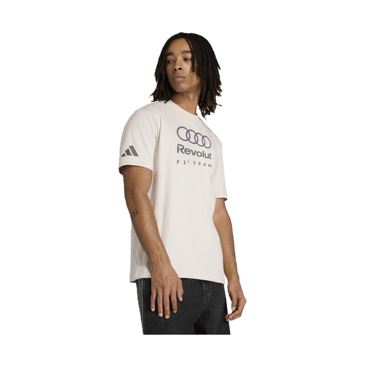 adidas Men's Audi Revolut F1 Team DNA Graphic Tee-4
