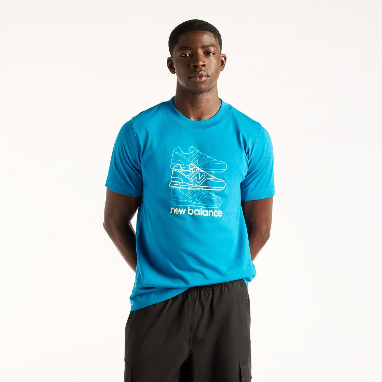 New Balance Men's Layered 574 Relaxed T-Shirt-1