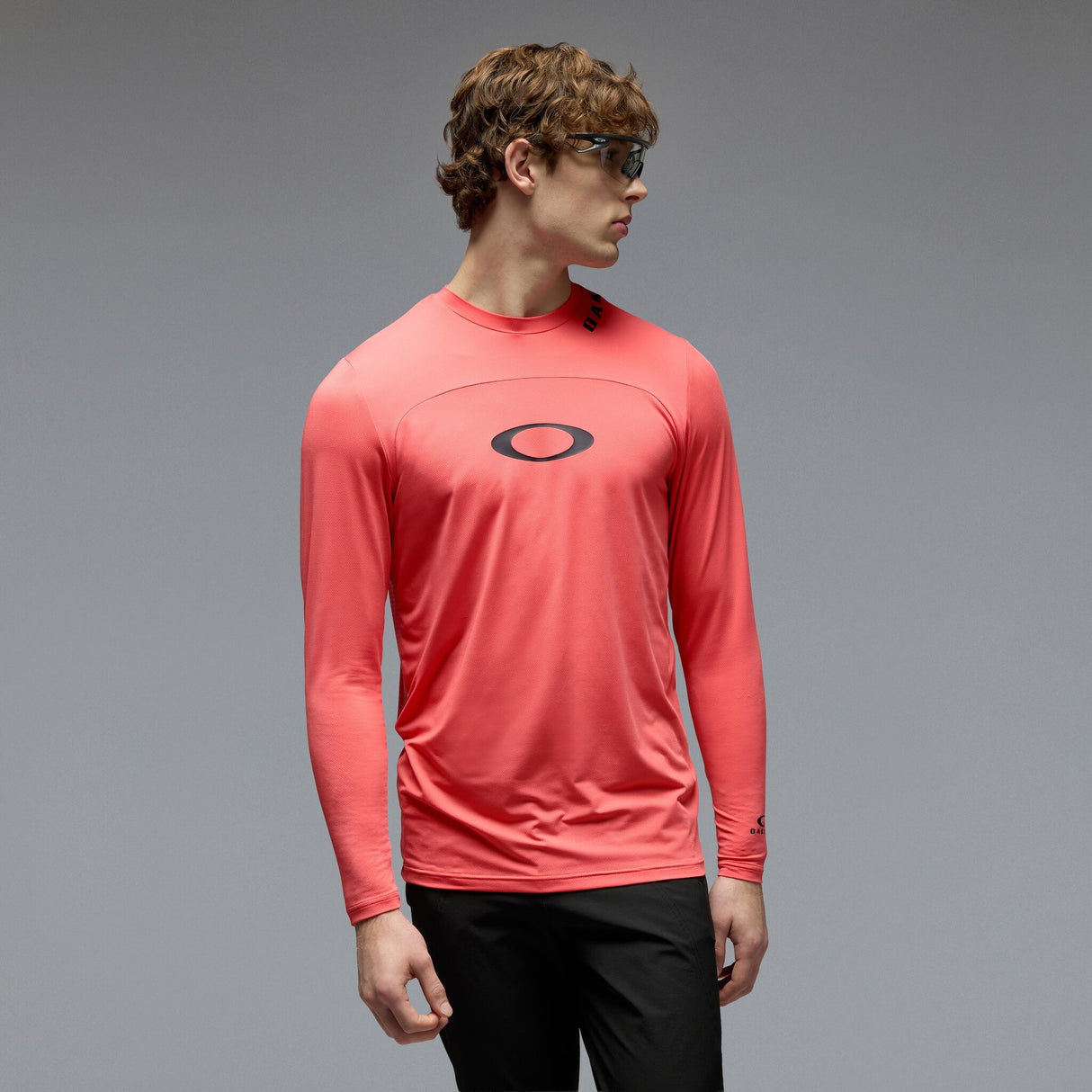 Oakley Men's Free Ride RC Long Sleeve Jersey T-Shirt-7