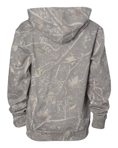 Independent Trading Co. Youth Midweight Hooded Sweatshirt-2