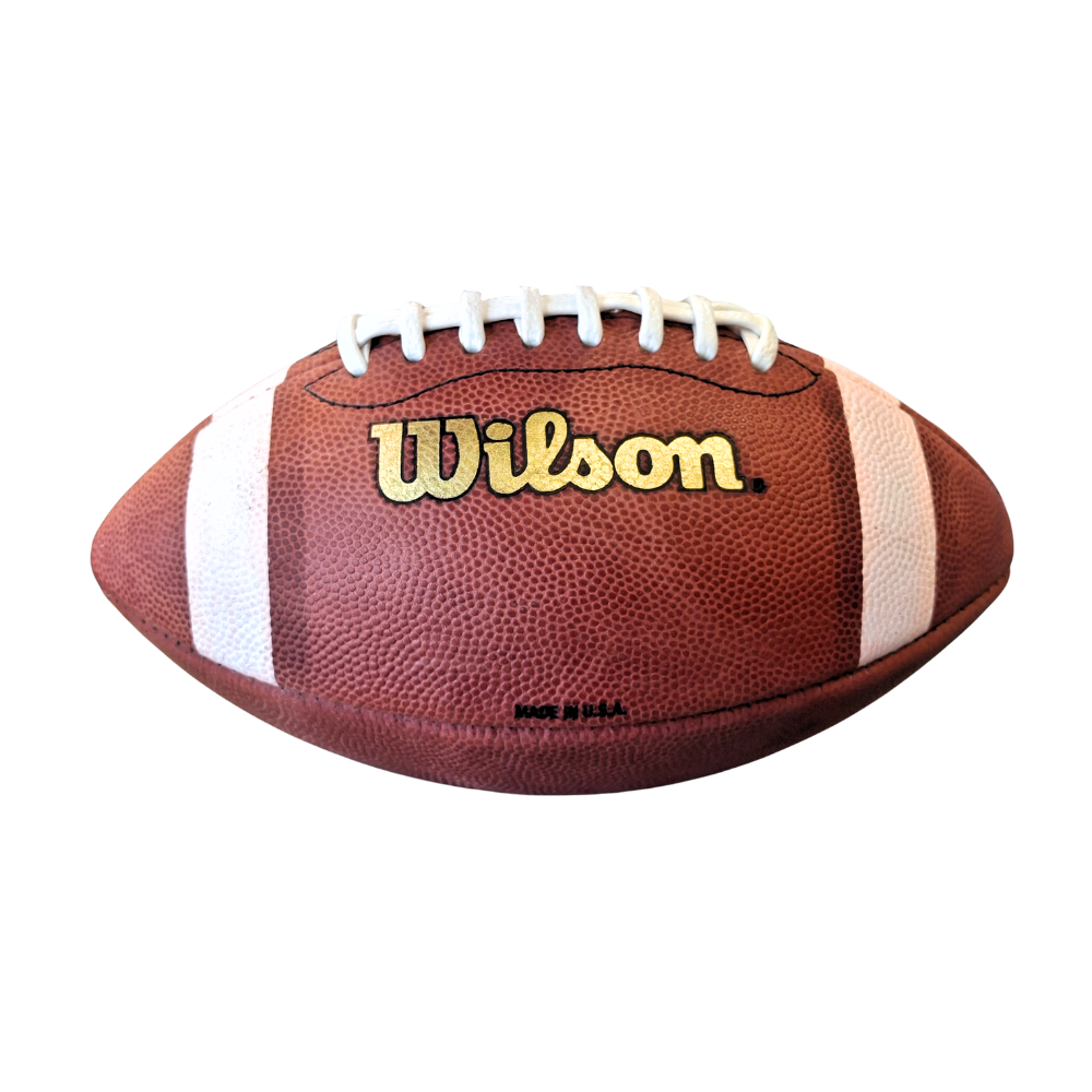 Wilson Junior TDJ Traditional Leather Football-2