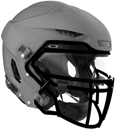 Vicis Adult Zero2 Elite Trench Football Helmet with Titanium Facemask & Oakley Eyeshield Vicis