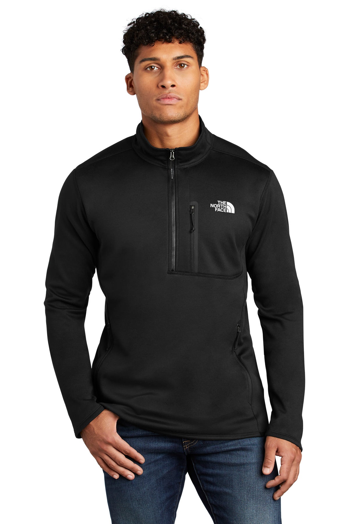 The North Face Skyline 1/2-Zip Fleece. NF0A7V63 Corporate Apparel Sweatshirts & Fleece