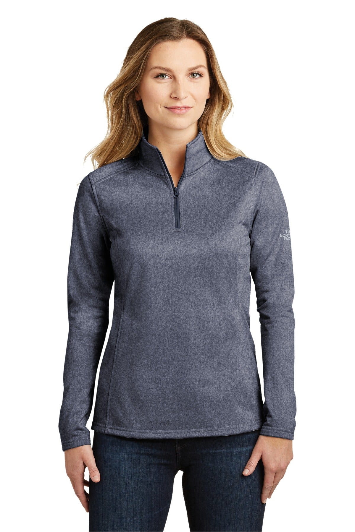 The North Face Ladies Tech 1/4-Zip Fleece. NF0A3LHC Corporate Apparel Sweatshirts & Fleece