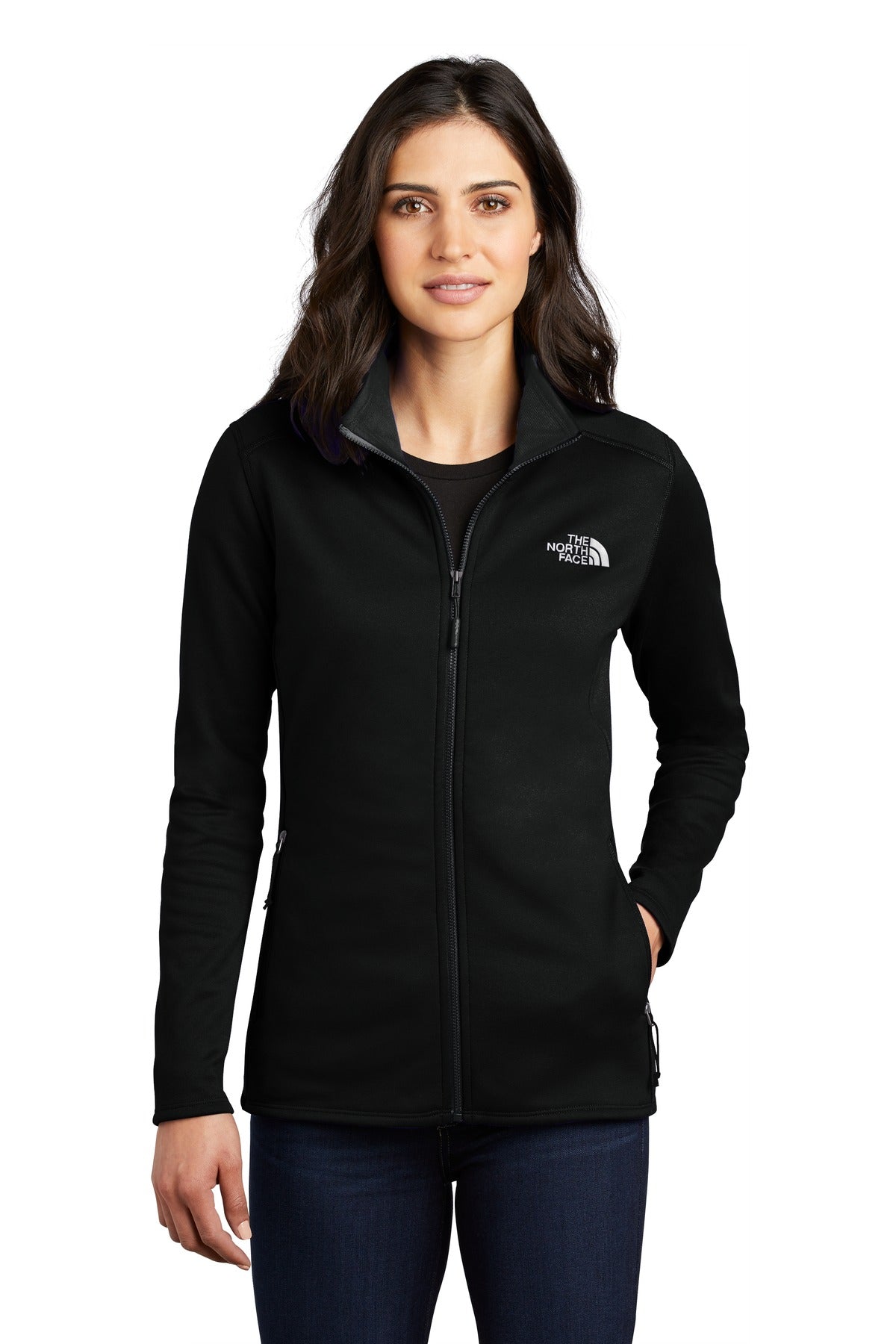 The North Face Ladies Skyline Full-Zip Fleece Jacket. NF0A47F6 Corporate Apparel Jackets & Vests