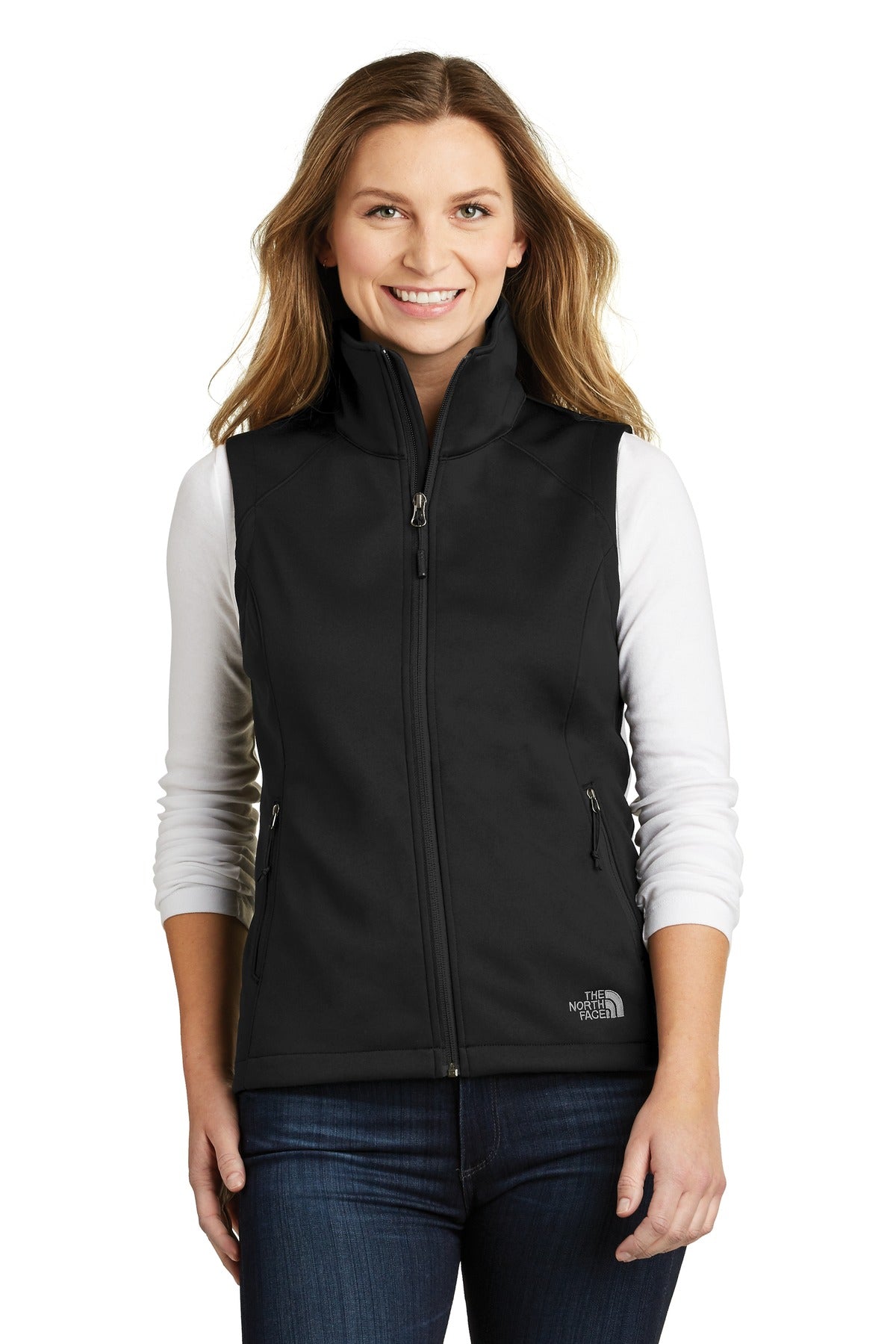 The North Face Ladies Ridgewall Soft Shell Vest. NF0A3LH1 Corporate Apparel Jackets & Vests
