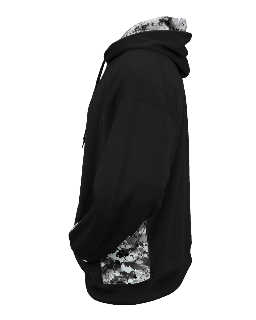 Badger Men's Digital Colorblock Hoodie Mens Apparel Sweatshirts & Fleece