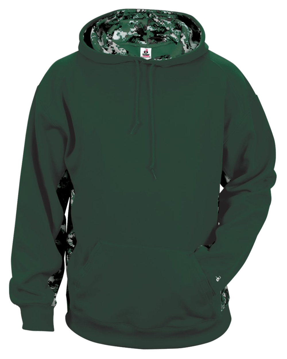 Badger Men's Digital Colorblock Hoodie Mens Apparel Sweatshirts & Fleece