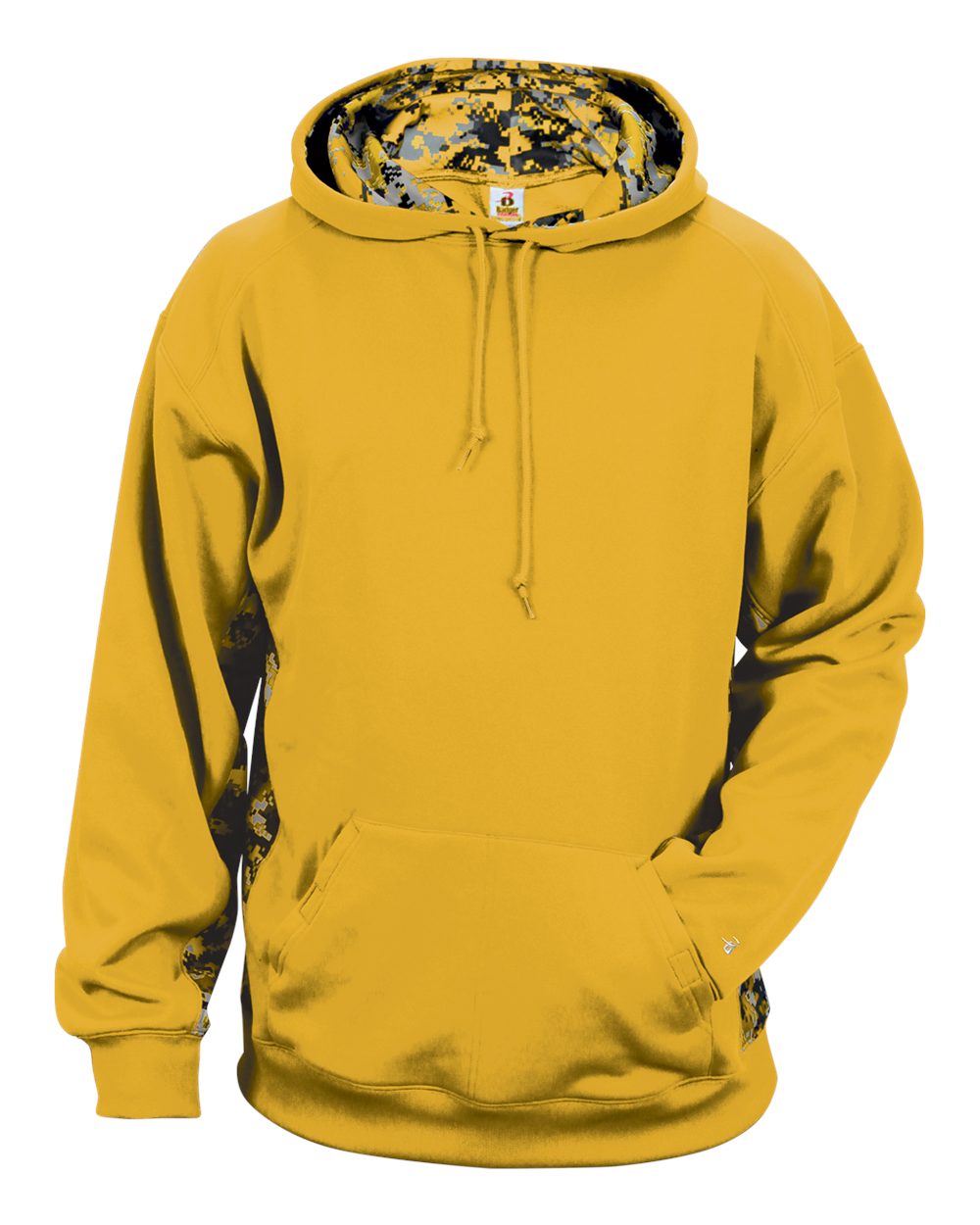 Badger Men's Digital Colorblock Hoodie Mens Apparel Sweatshirts & Fleece