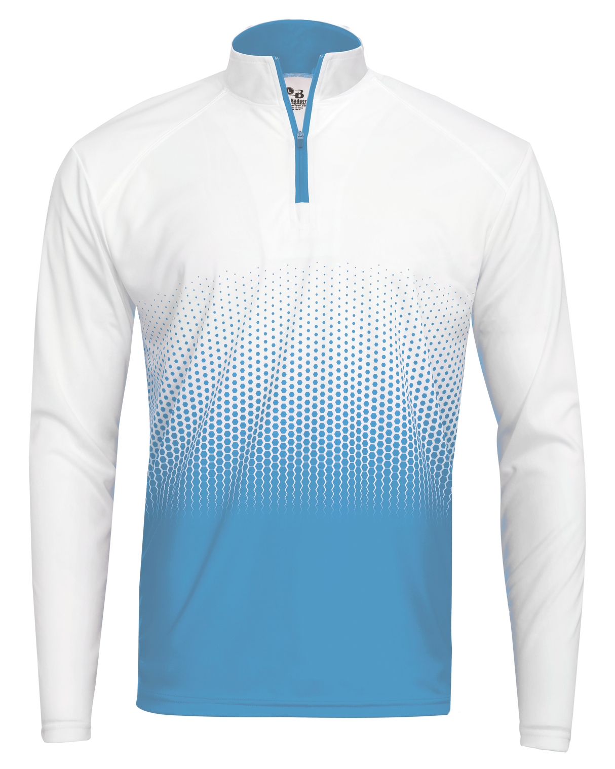 Badger Men's Hex 2.0 Quarter Zip Pullover Mens Apparel Sweatshirts & Fleece