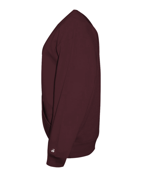 Badger Men's Pocket Crew Sweatshirt with Pouch Pocket Mens Apparel Sweatshirts & Fleece