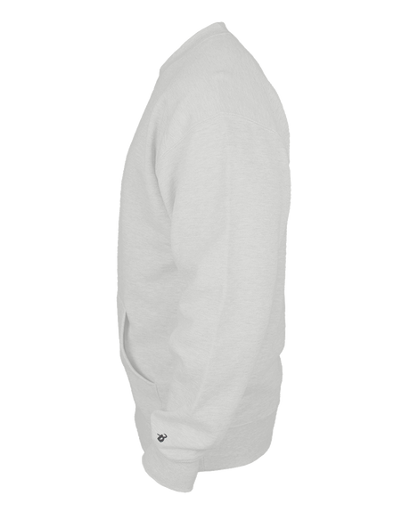 Badger Men's Pocket Crew Sweatshirt with Pouch Pocket Mens Apparel Sweatshirts & Fleece