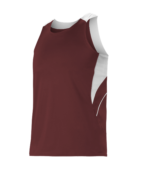 Alleson Men's Loose Fit Track Tank Track & Field Jerseys Adult