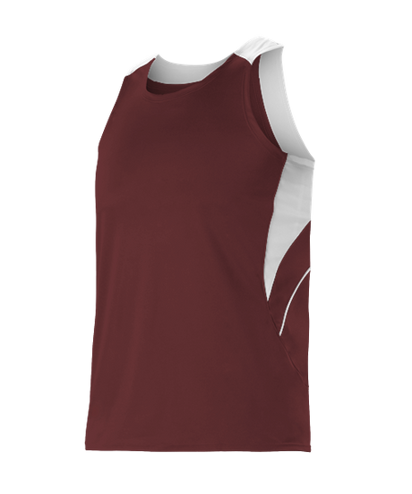 Alleson Men's Loose Fit Track Tank Track & Field Jerseys Adult