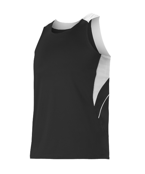 Alleson Men's Loose Fit Track Tank Track & Field Jerseys Adult
