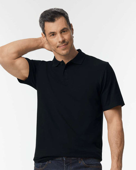 Gildan Men's Softstyle Pique Polo 64800 Mens Apparel Shirts & Tops