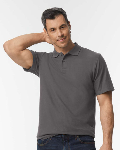 Gildan Men's Softstyle Pique Polo 64800 Mens Apparel Shirts & Tops