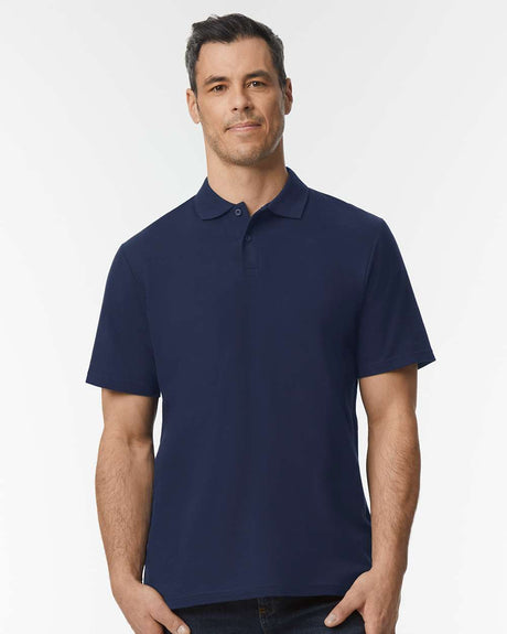 Gildan Men's Softstyle Pique Polo 64800 Mens Apparel Shirts & Tops
