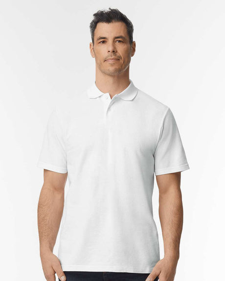 Gildan Men's Softstyle Pique Polo 64800 Mens Apparel Shirts & Tops