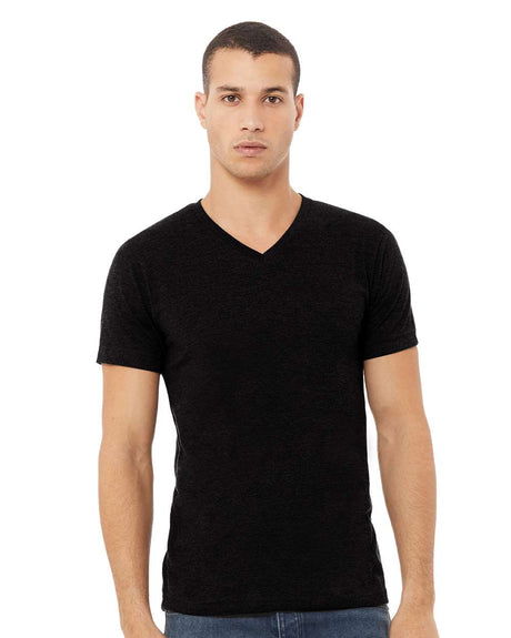 BELLA + CANVAS Unisex Heather CVC V-Neck Tee BC3005CVC Mens Apparel Shirts & Tops