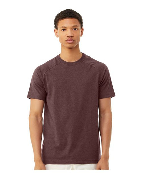 BELLA + CANVAS Men's Heather CVC Raglan Tee Mens Apparel Shirts & Tops