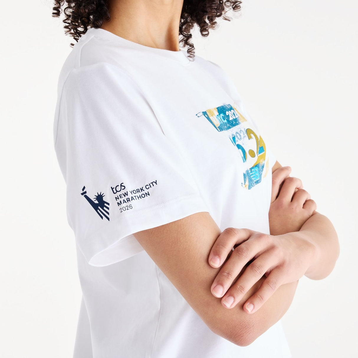 New Balance Women's NYC Marathon Graphic T Shirt - 26.2-4