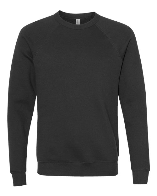 Bella + Canvas Men's Sponge Fleece Raglan Sweatshirt Mens Apparel Sweatshirts & Fleece