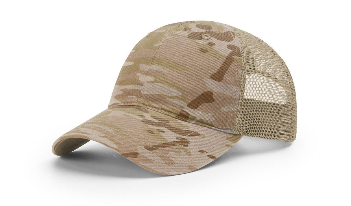 Richardson 111PT Relaxed Tactical Multicam Snapback Hat Unisex Accessories Hats & Caps
