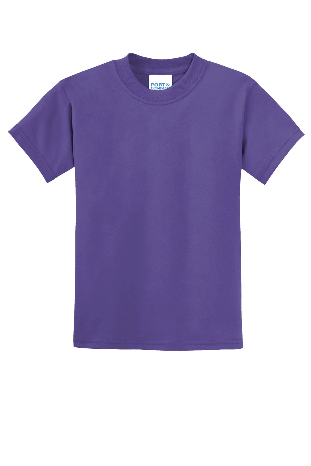 Port & Company - Youth Core Blend Tee PC55Y Youth Apparel Shirts & Tops
