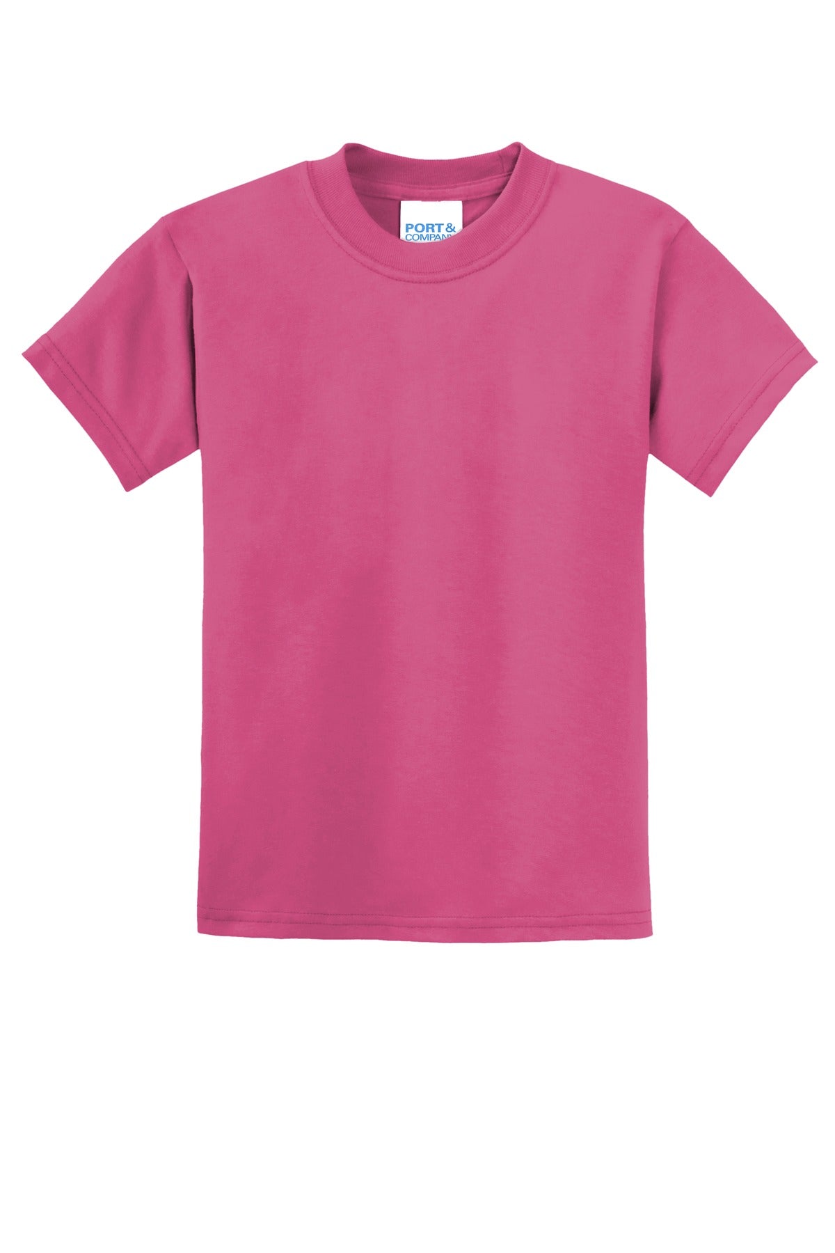 Port & Company - Youth Core Blend Tee PC55Y Youth Apparel Shirts & Tops