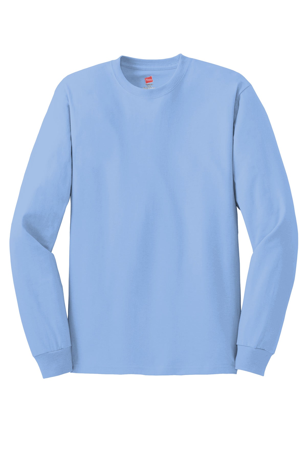 Hanes Men's Authentic 100% Cotton Long Sleeve T-Shirt 5586-3