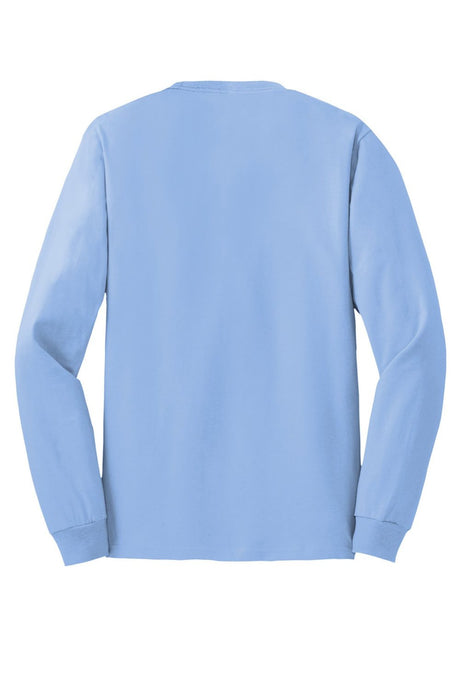 Hanes Men's Authentic 100% Cotton Long Sleeve T-Shirt 5586 Mens Apparel Shirts & Tops