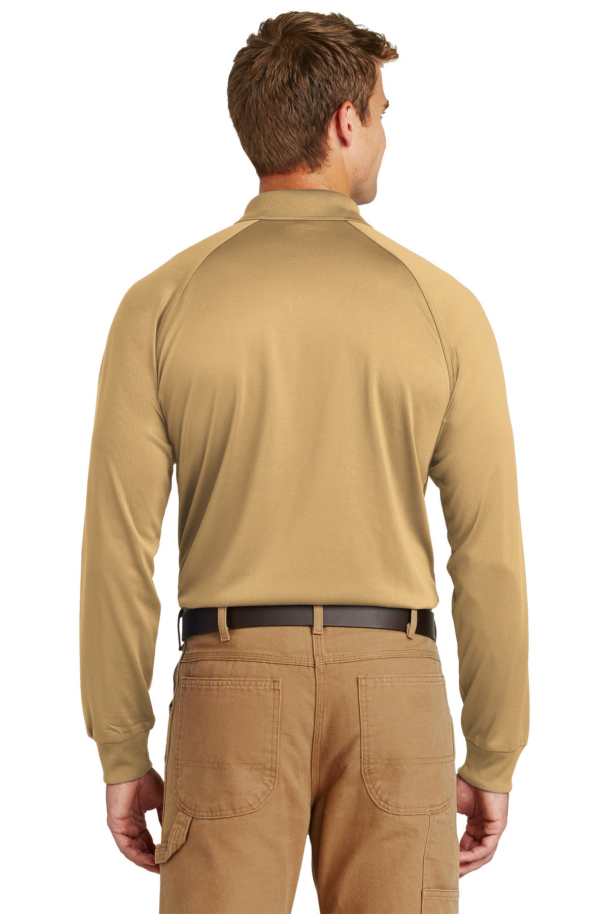CornerStone Men's Select Long Sleeve Snag-Proof Tactical Polo. CS410LS Mens Apparel Shirts & Tops