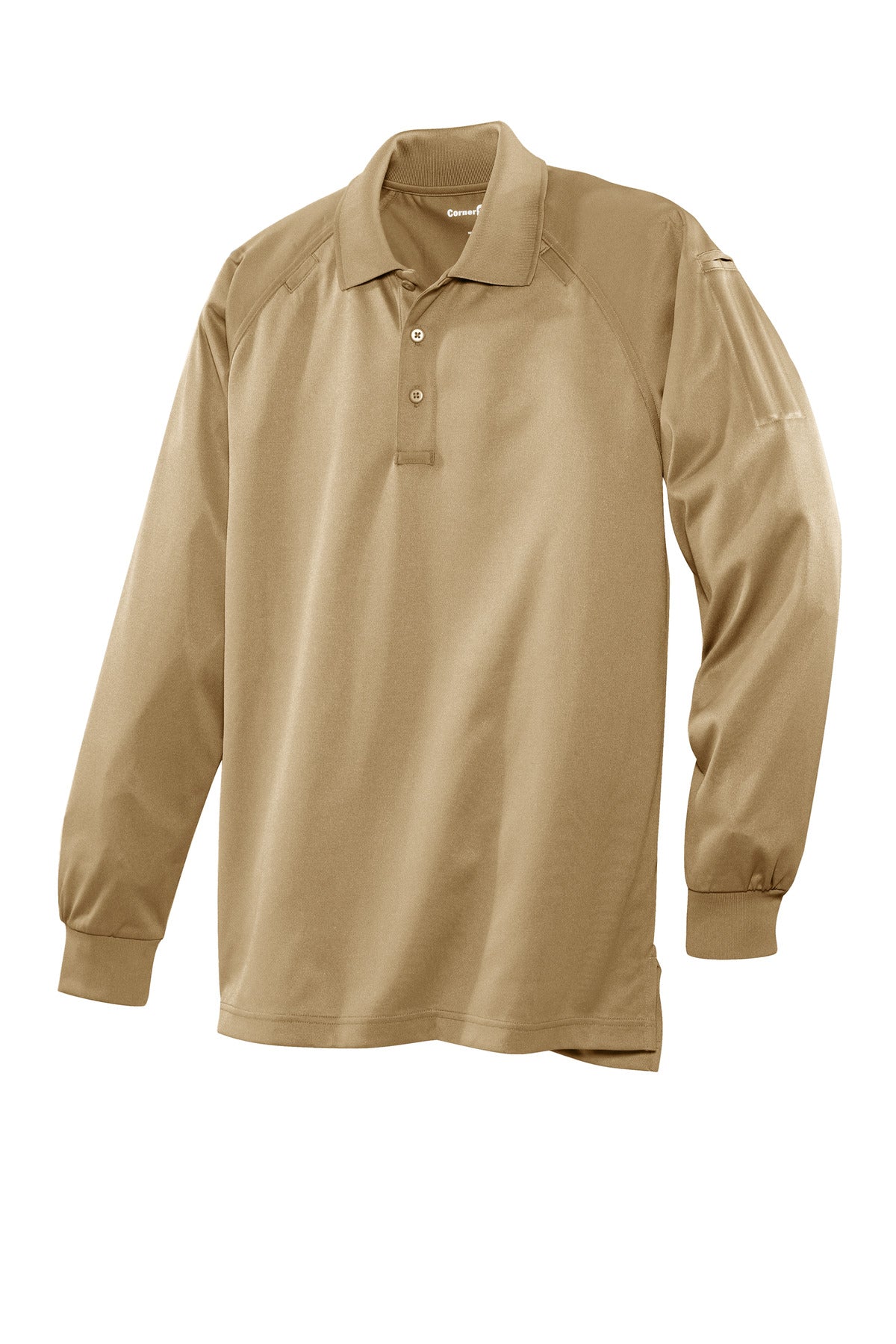 CornerStone Men's Select Long Sleeve Snag-Proof Tactical Polo. CS410LS Mens Apparel Shirts & Tops