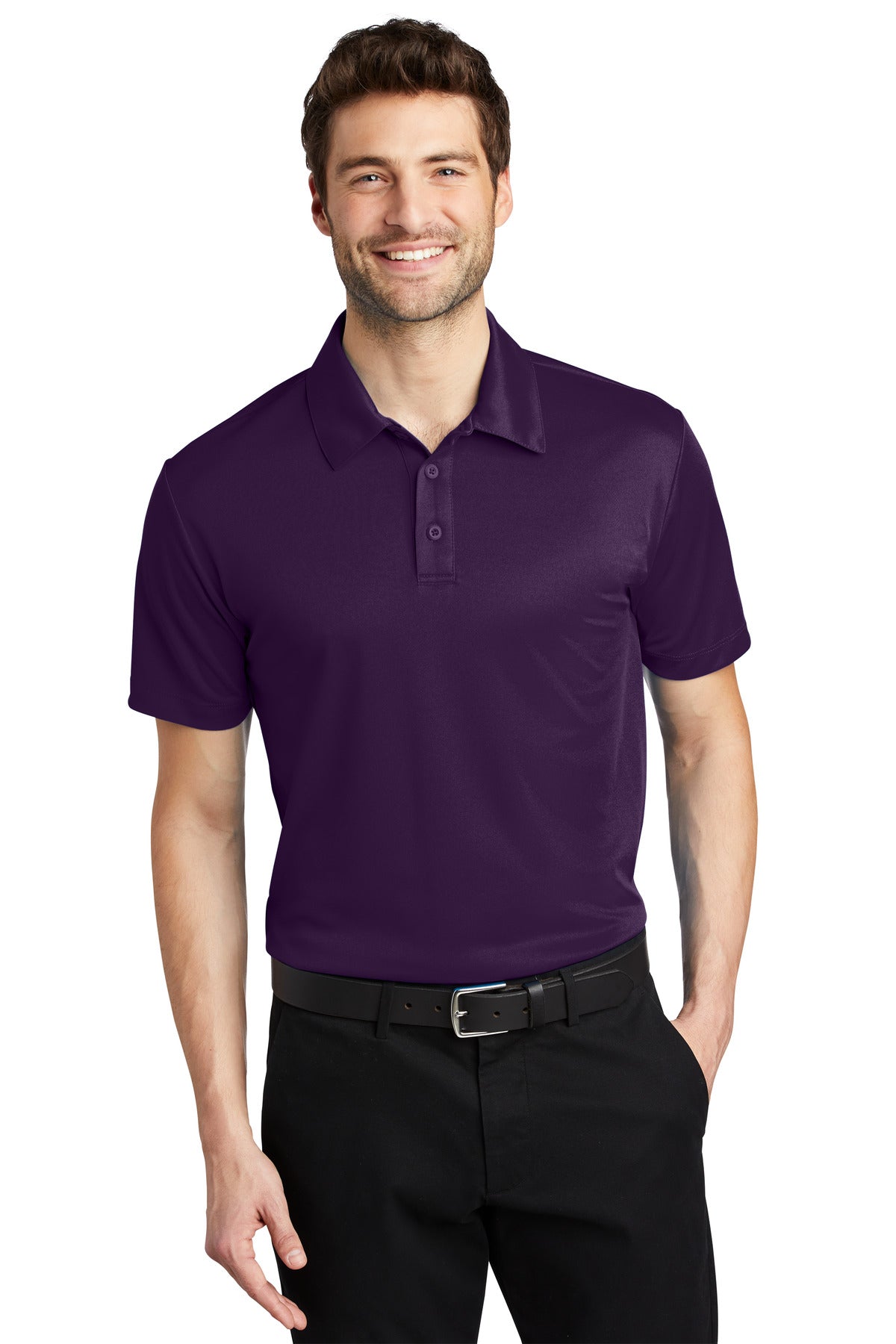 Port Authority Men's Tall Silk Touch Performance Polo. TLK540 Mens Apparel Shirts & Tops