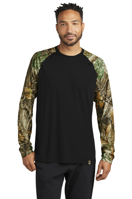 Russell Outdoors Realtree Colorblock Performance Long Sleeve Tee. RU151LS Corporate Apparel Sweatshirts & Fleece