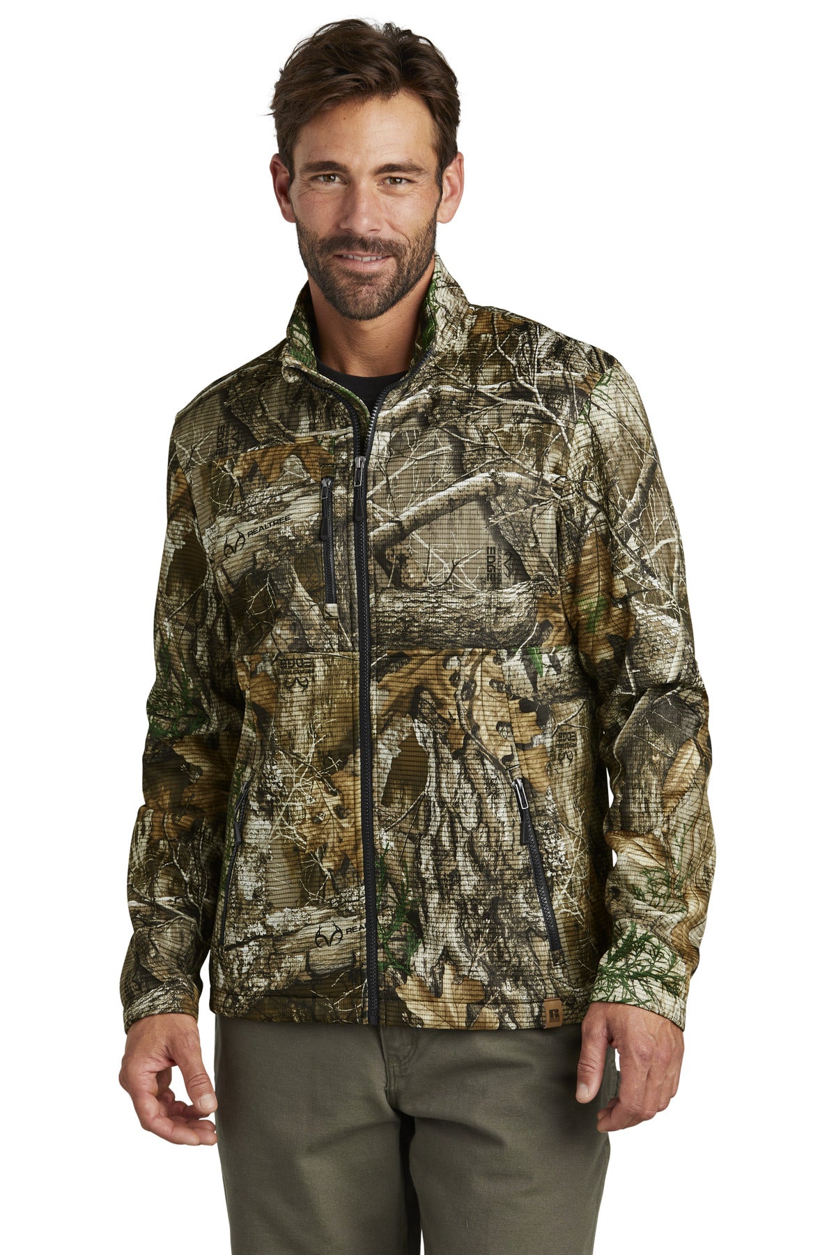 Russell Outdoors Realtree Atlas Soft Shell. RU600 Corporate Apparel Jackets & Vests