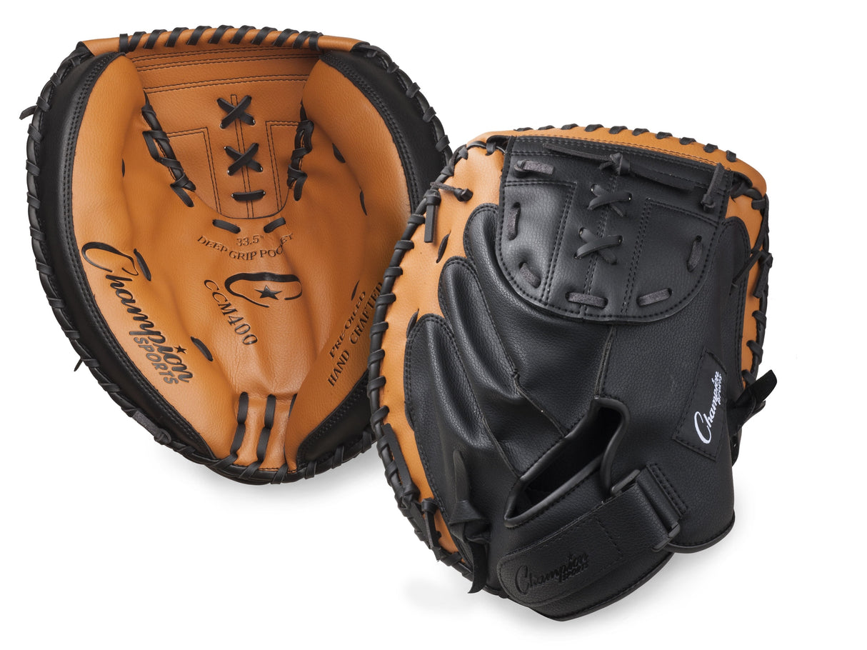 Champion Sports Adult Catcher's Mitt Baseball Gloves & Mitts All