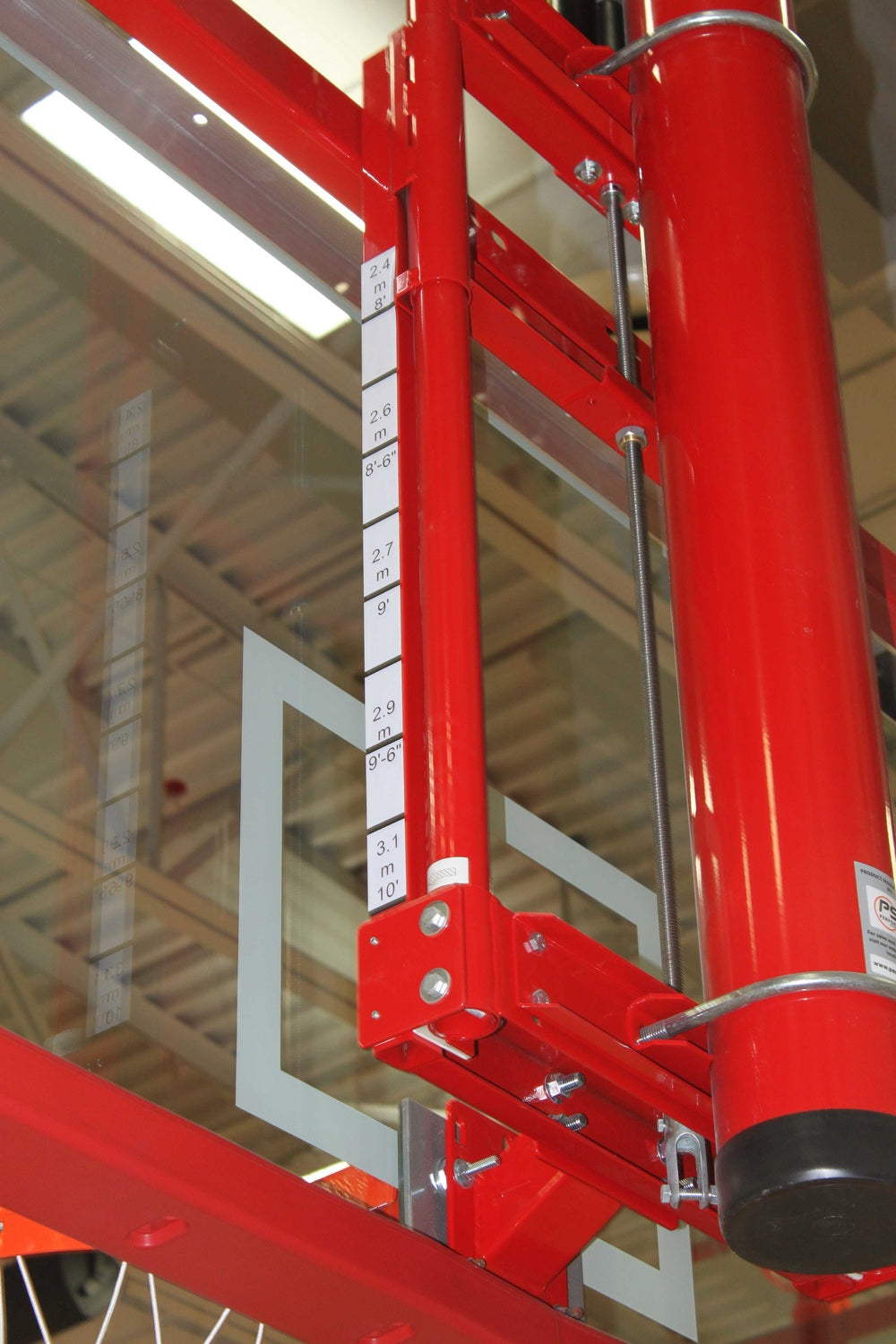 Gared Manual Adjust-A-Goal Height Adjuster Basketball Equipment All
